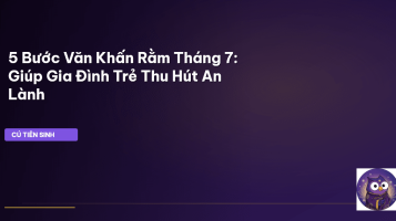 Văn Khấn Rằm Tháng 7
