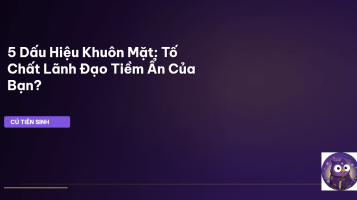 dấu hiệu lãnh đạo