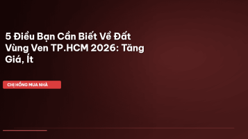 giá đất nền vùng ven TP.HCM 2026