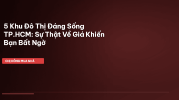 khu đô thị đáng sống TP.HCM