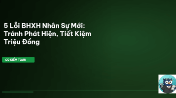 lỗi BHXH