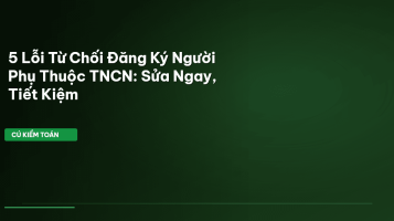 đăng ký người phụ thuộc