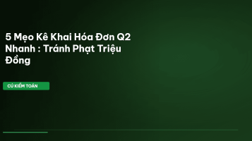 hóa đơn điện tử Q2