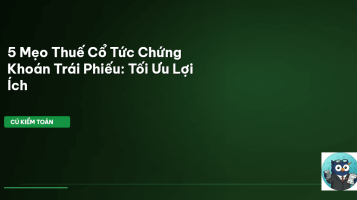 thuế cổ tức