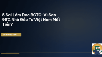 sai lầm đọc BCTC