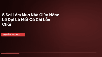 sai lầm mua nhà