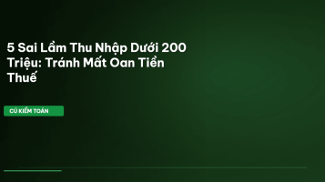 thu nhập dưới 200 triệu