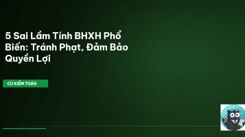 sai lầm tính BHXH