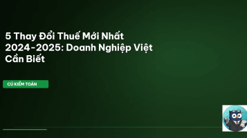 thay đổi thuế 2024
