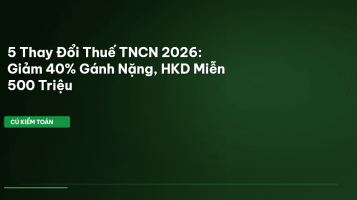 thuế tncn 2026