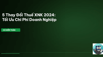 thuế xuất nhập khẩu 2024