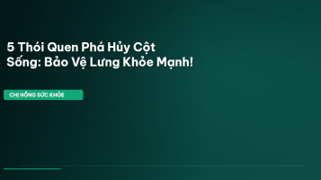 thói quen phá hủy cột sống