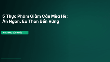 giảm cân mùa hè