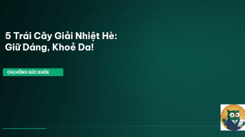 trái cây giải nhiệt