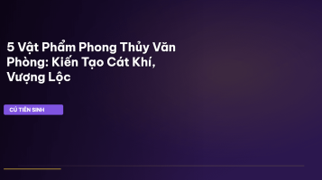 phong thủy văn phòng