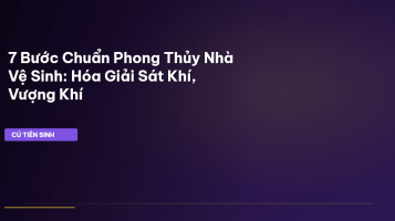 phong thủy nhà vệ sinh