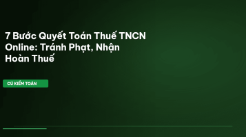 quyết toán thuế tncn online