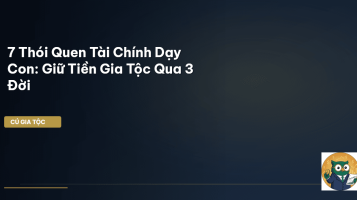 dạy con về tiền