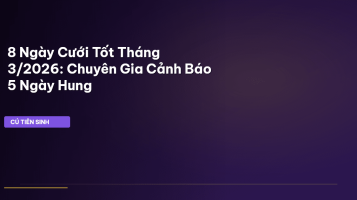 ngày cưới tốt tháng 3 2026