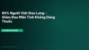 đau lưng mãn tính