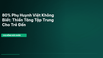thiền cho trẻ