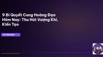 cung hoàng đạo hôm nay