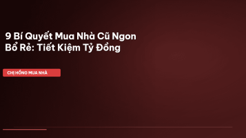 mua nhà cũ