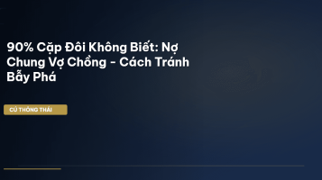 nợ chung vợ chồng