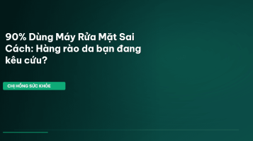 máy rửa mặt