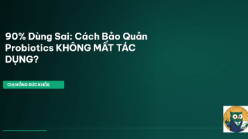 bảo quản probiotics