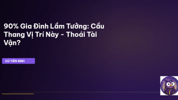 phong thủy cầu thang