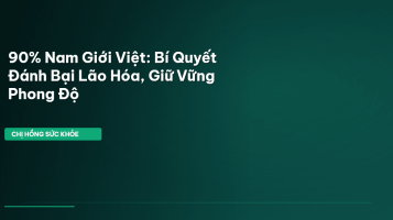 anti-aging nam giới