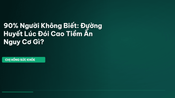 đường huyết lúc đói cao