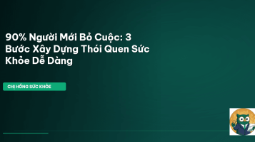 xây dựng thói quen sức khỏe