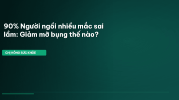 giảm mỡ bụng