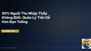 quản lý chi tiêu thu nhập thấp