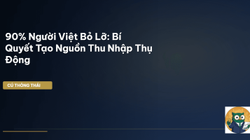 thu nhập thụ động online