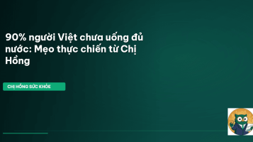 lượng nước cần uống