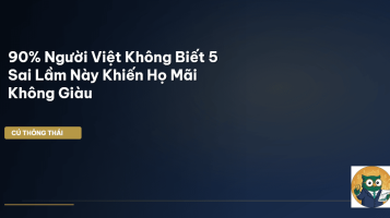 sai lầm tài chính