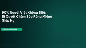 chăm sóc răng miệng