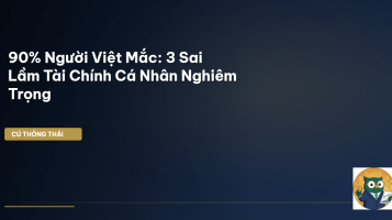 sai lầm tài chính cá nhân