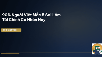 sai lầm tài chính cá nhân