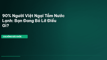 tắm nước lạnh