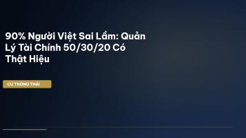quản lý tài chính cá nhân