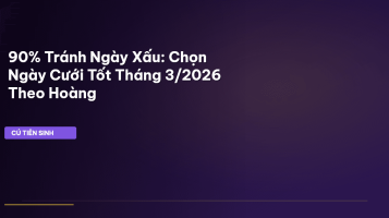 ngày cưới tốt tháng 3 2026