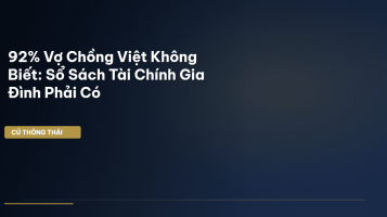 sổ sách tài chính gia đình