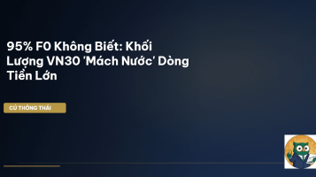 khối lượng giao dịch VN30