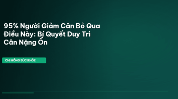 duy trì cân nặng
