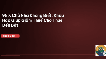 khấu hao tài sản cho thuê