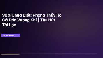 phong thủy hồ cá